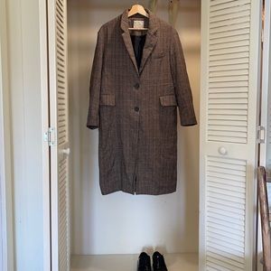 Oak+ Fort houndstooth jacket